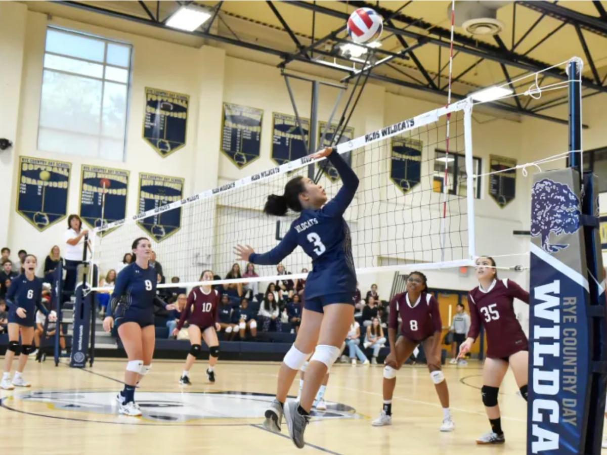 Girls Varsity Volleyball Bumped Up the Competition