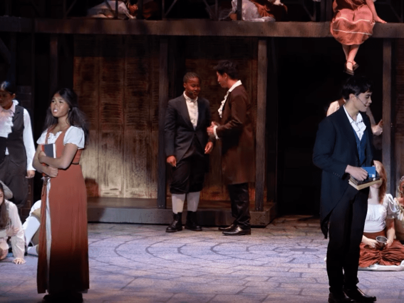 Dominique Dominates the Stage